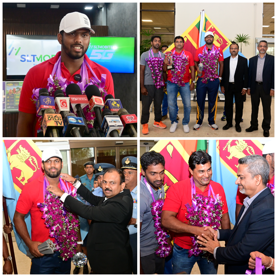 SLT-MOBITEL Brand Ambassador Rumesh Tharanga